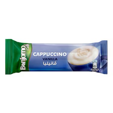 بونجورنو كافيه كابتشينو فانيليا - 14 جم