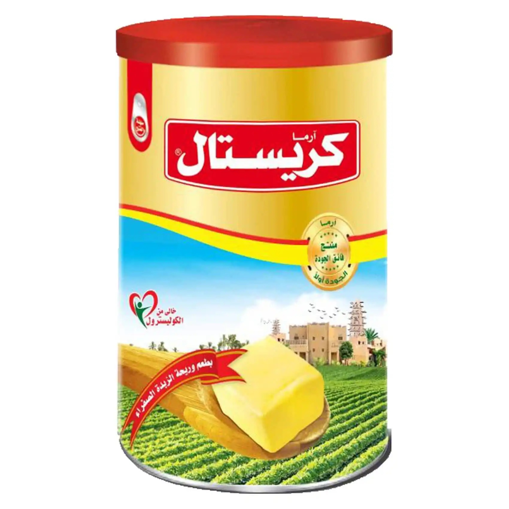 كريستال سمن بطعم وريحة الزبدة الصفراء - 700 جرام