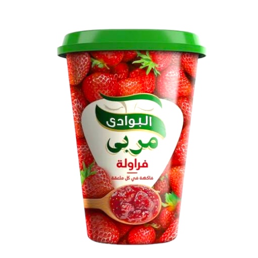 مربي بوادي فراوله - 650 جم