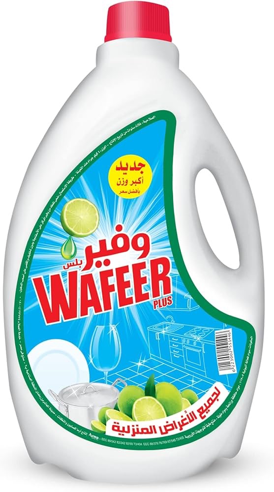وفير بلس لجميع الاغراض المنزلية ليمون اخضر 4 لتر