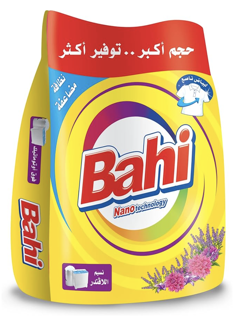 باهي مسحوق غسيل نسيم اللافندر - 2 كيلو