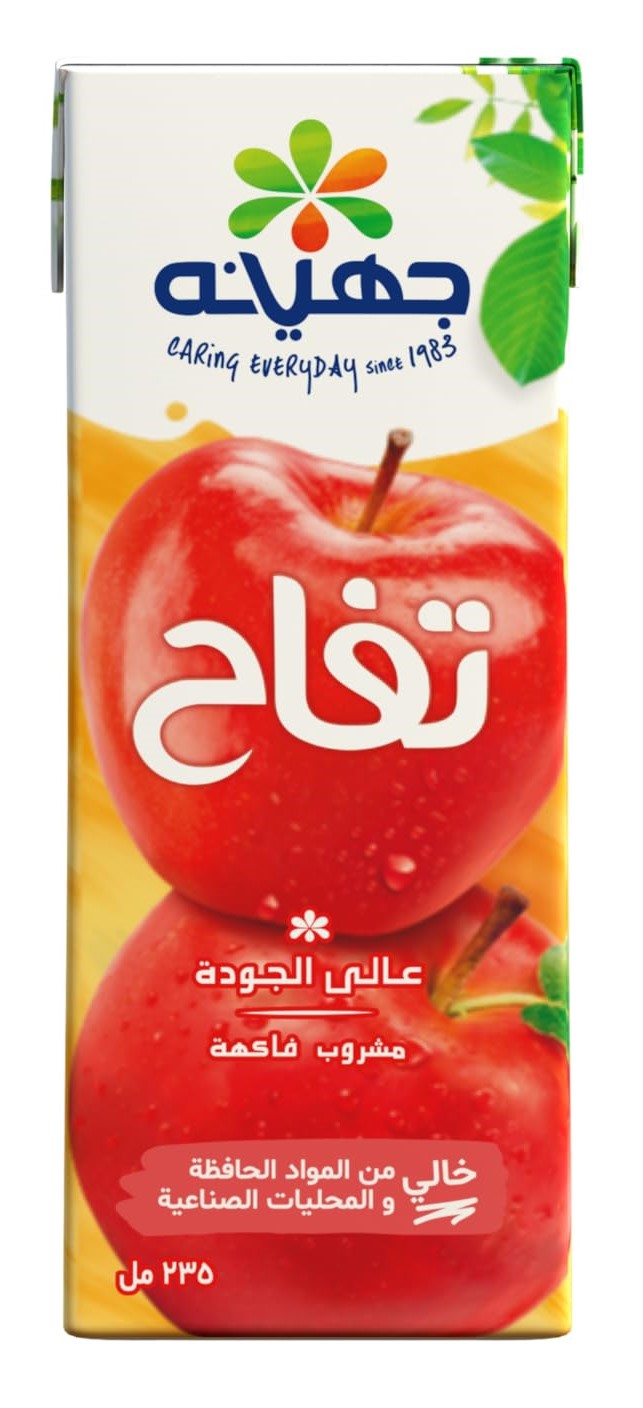 جهينه عصير مشروب تقاح - 235 مل