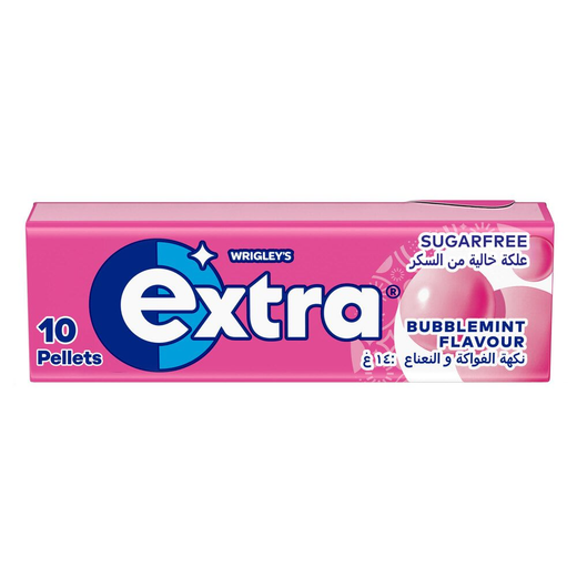 عكة خالية من السكر بنكهة الفواكة والنعناع extra