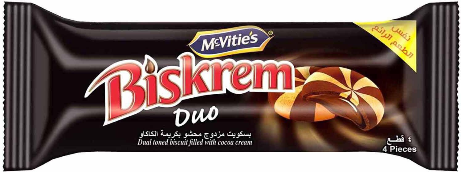 بسكريم ديو بكريمة الكاكو