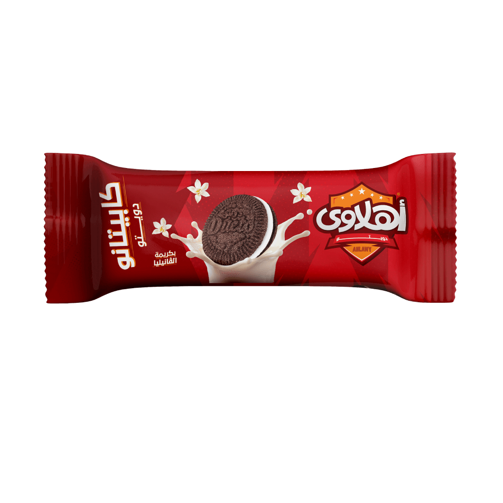 بسكوت اهلاوي دويتو كابيتانو بالشيكولاتة