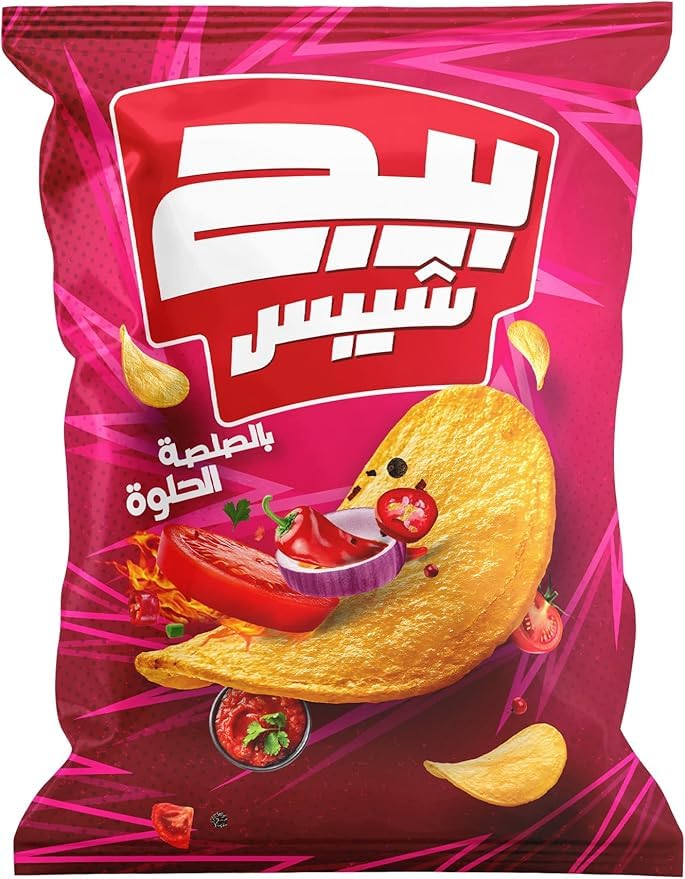 بيج شيبس بالصلصة الحلوة