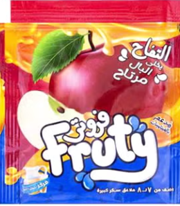 فروتي بطعم التفاح ظرف  - 10 جرام