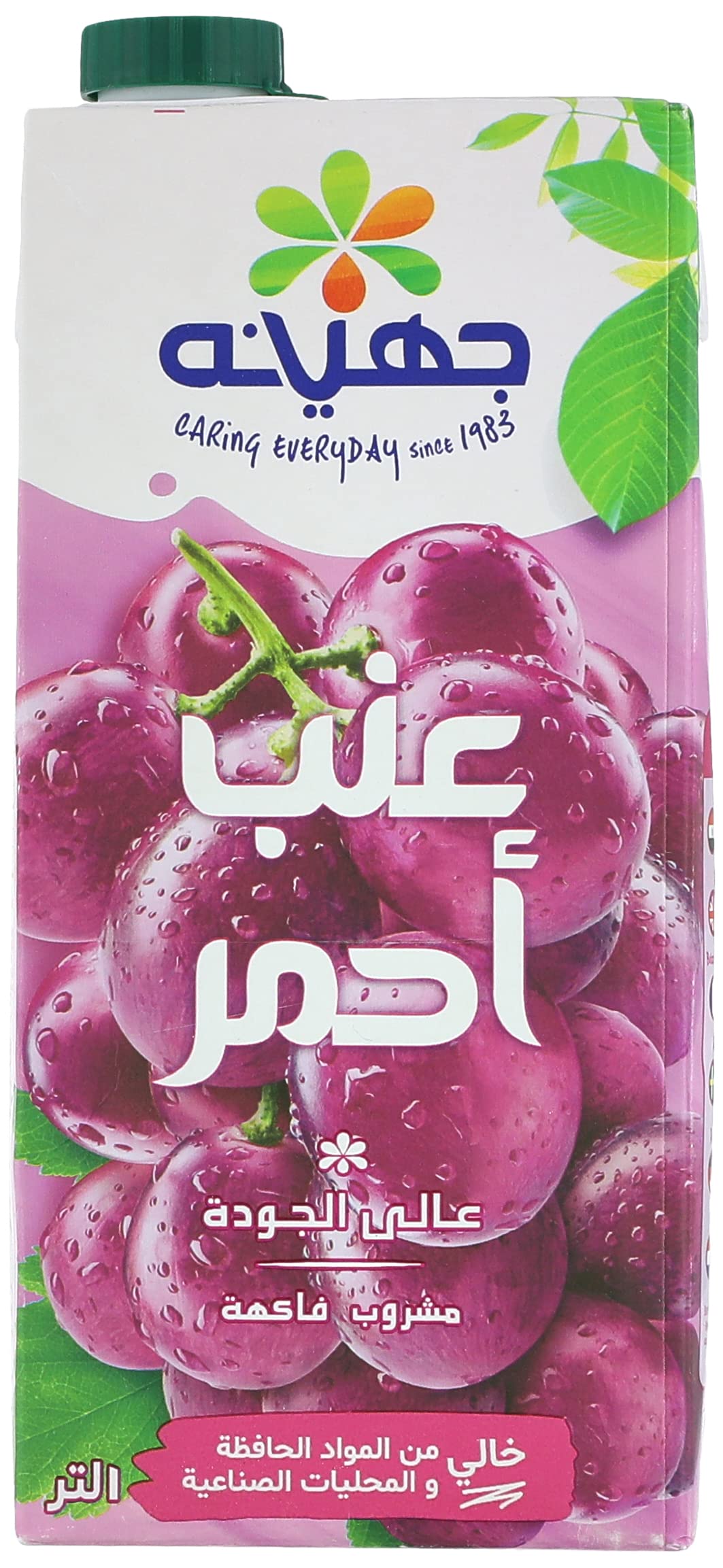 جهينه عصير مشروب عنب احمر - 1لتر